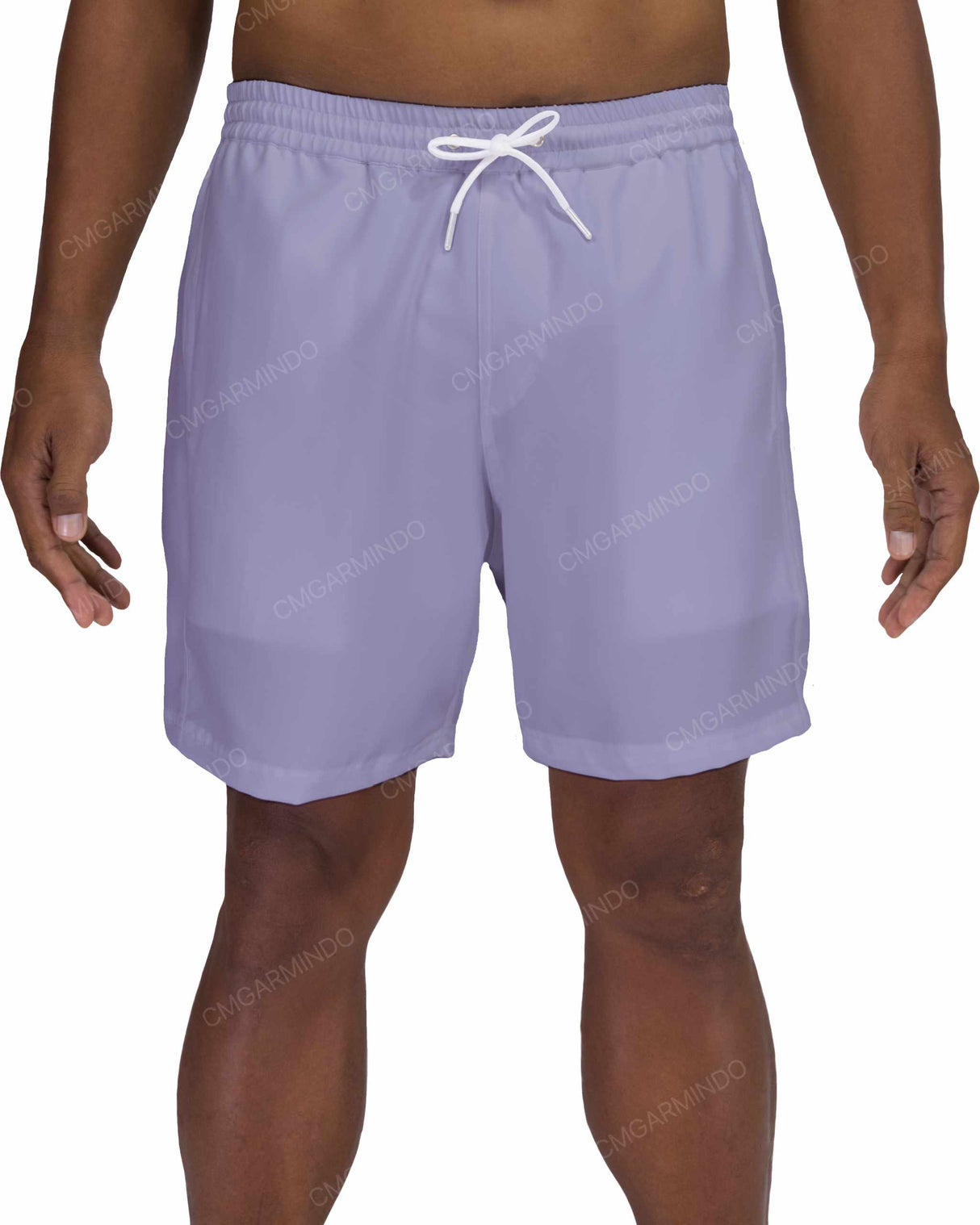 17" Elastic Waist Side Panel Swimshorts