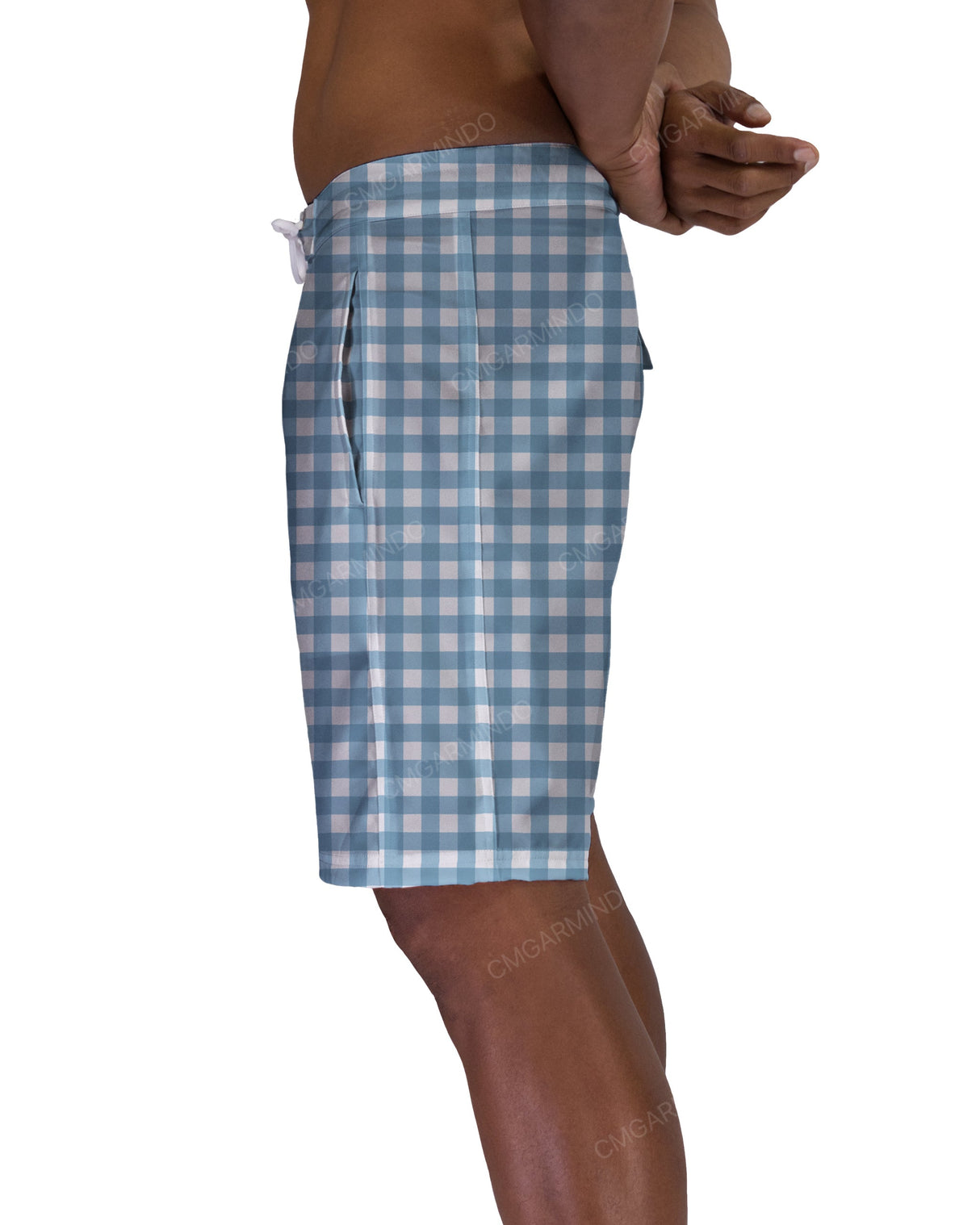 19" Fixed Waist Side Panel Boardshorts