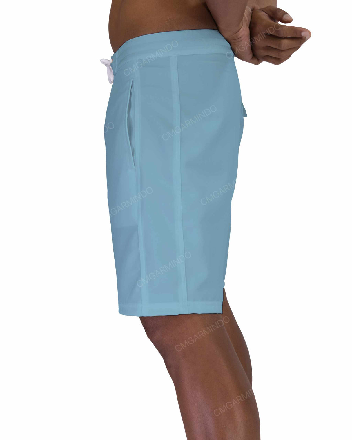 19" Fixed Waist Side Panel Boardshorts