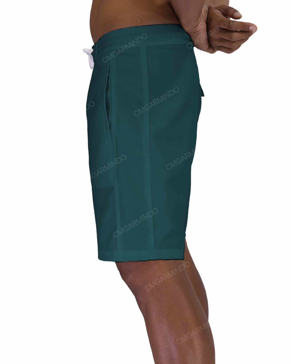 19" Fixed Waist Side Panel Boardshorts