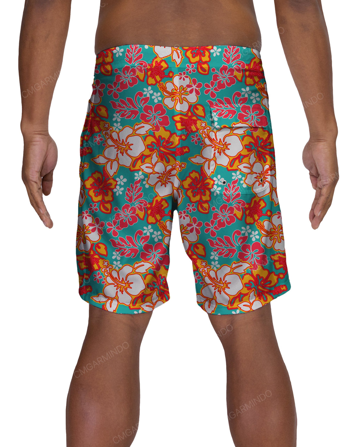 19" Fixed Waist Side Panel Boardshorts