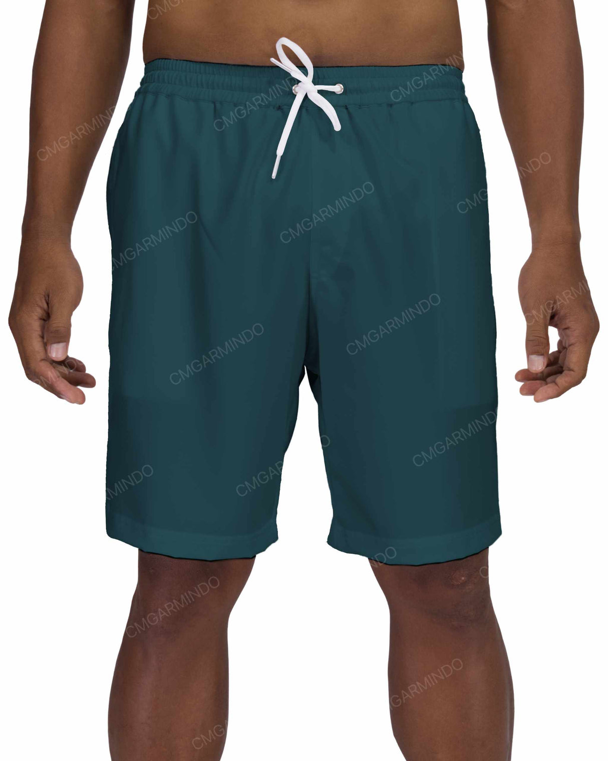 19" Elastic Waist Swimshorts