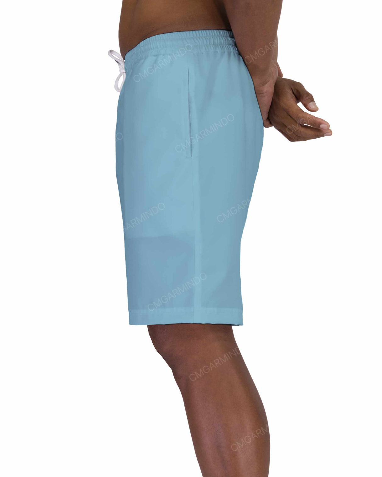 19" Elastic Waist Swimshorts