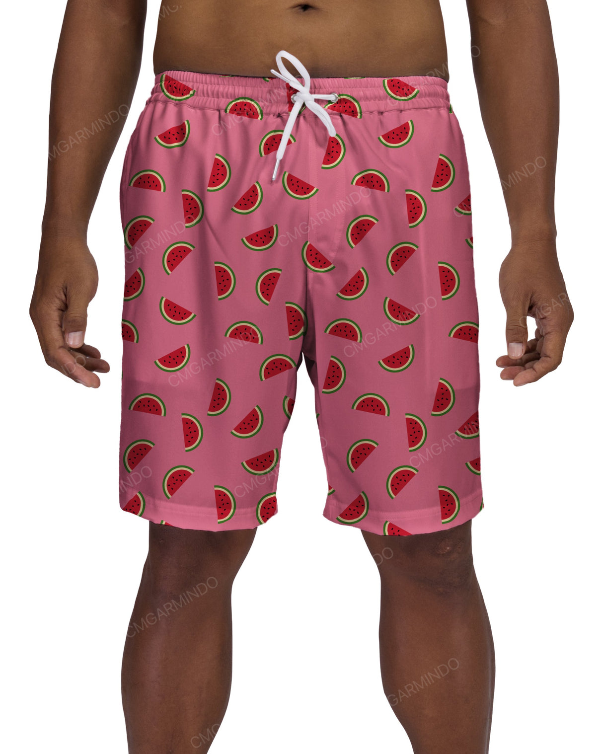 19" Elastic Waist Swimshorts
