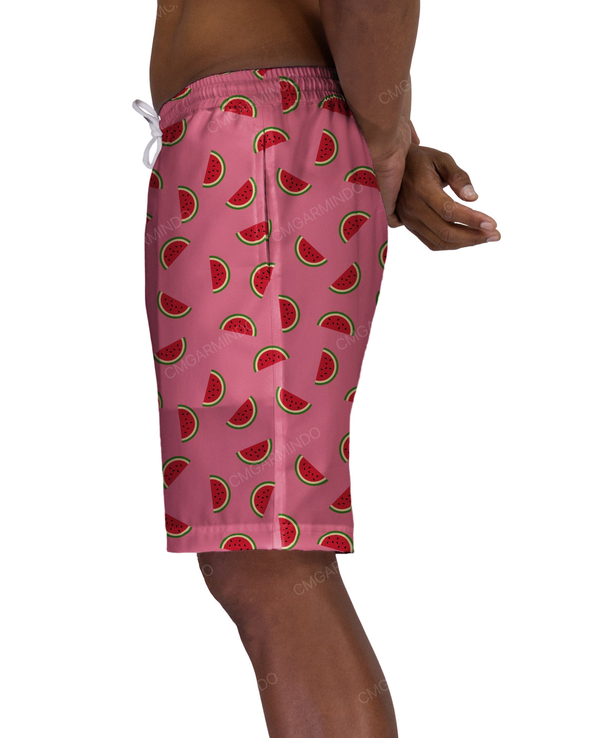 19" Elastic Waist Swimshorts