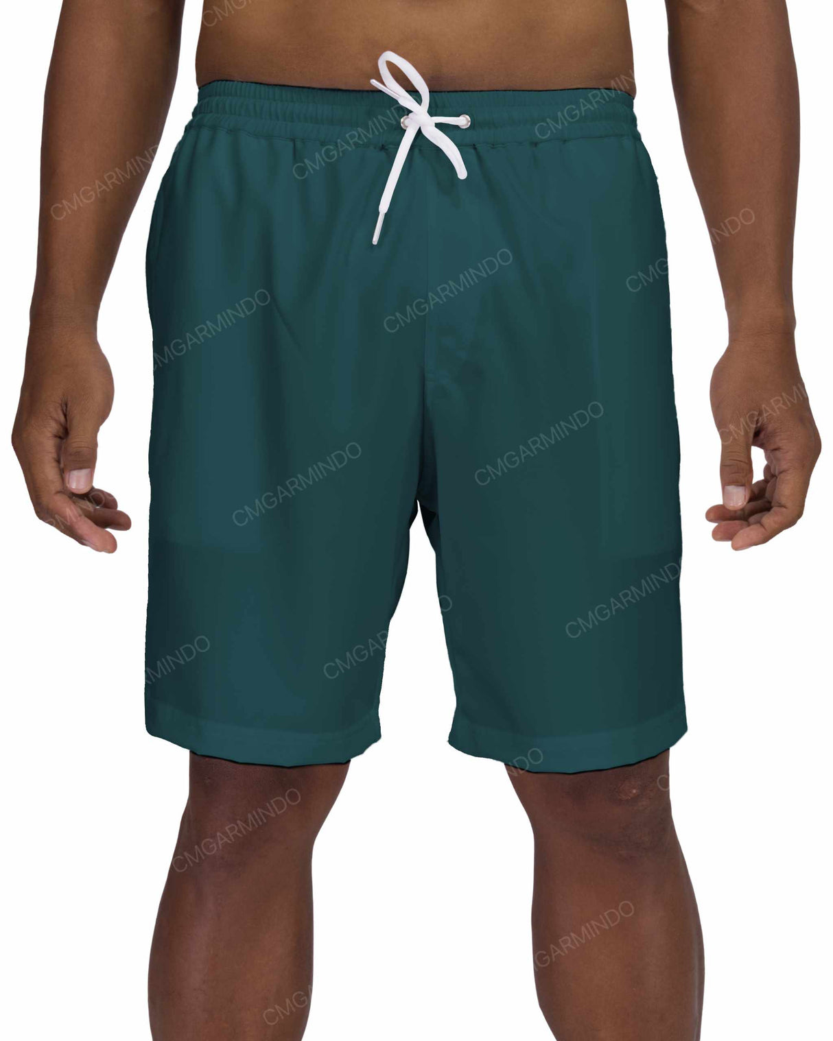 19" Elastic Waist Swimshorts