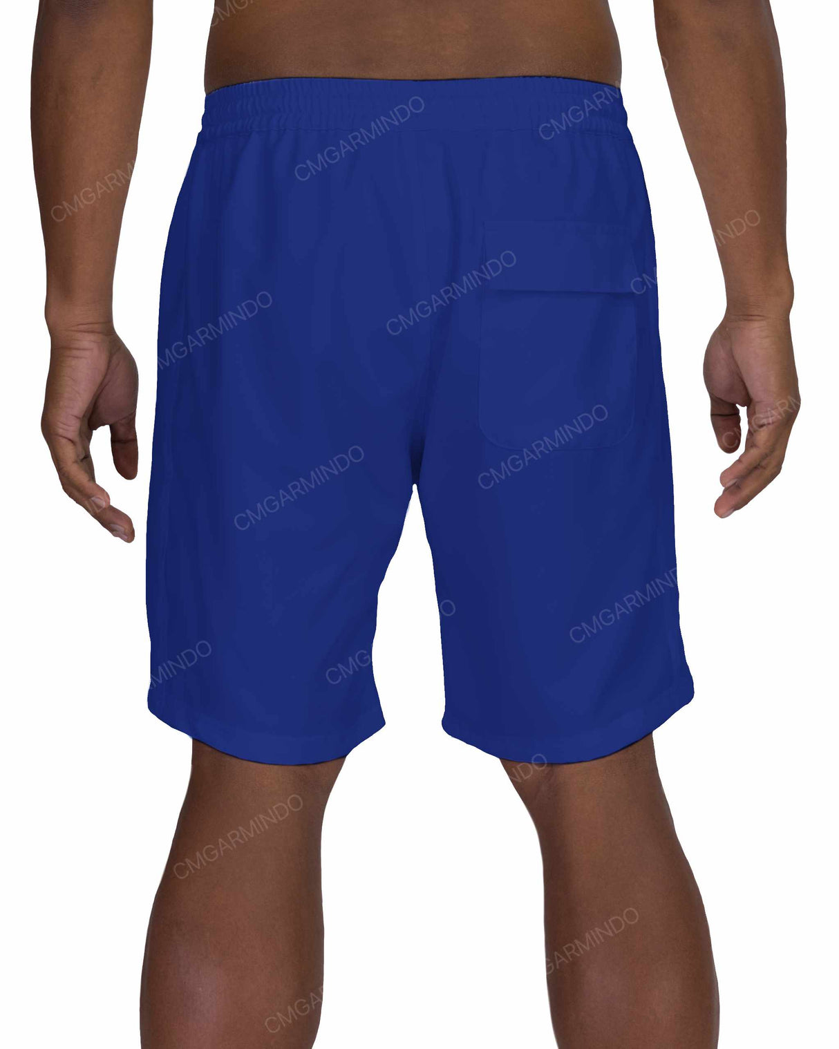 19" Elastic Waist Side Panel Swimshorts