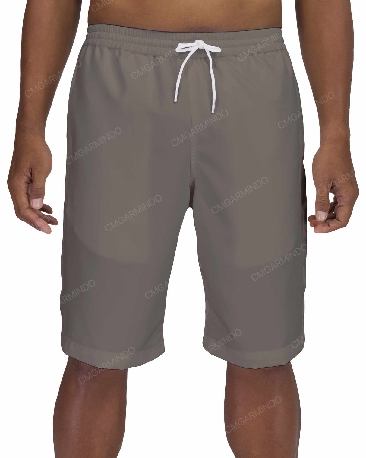 21" Elastic Waist Side Panel Swimshorts