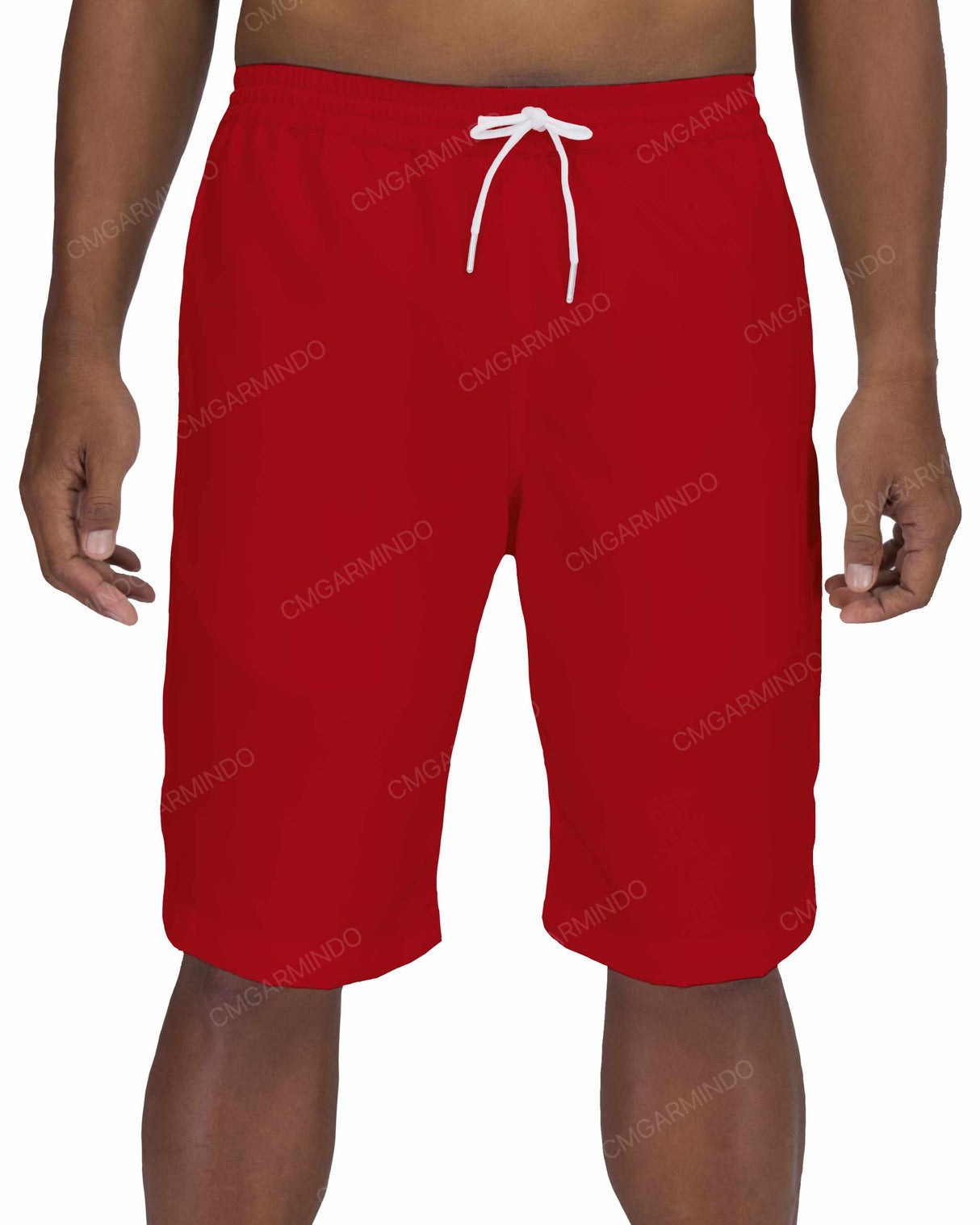 21" Elastic Waist Side Panel Swimshorts