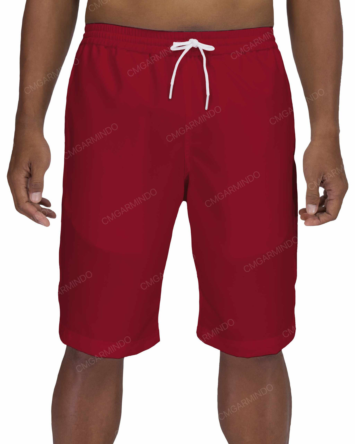 21" Elastic Waist Side Panel Swimshorts