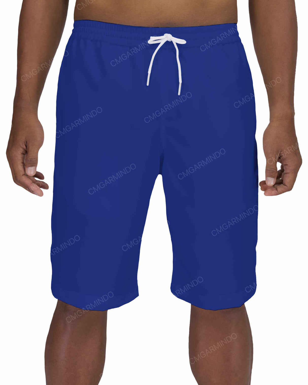 21" Elastic Waist Side Panel Swimshorts
