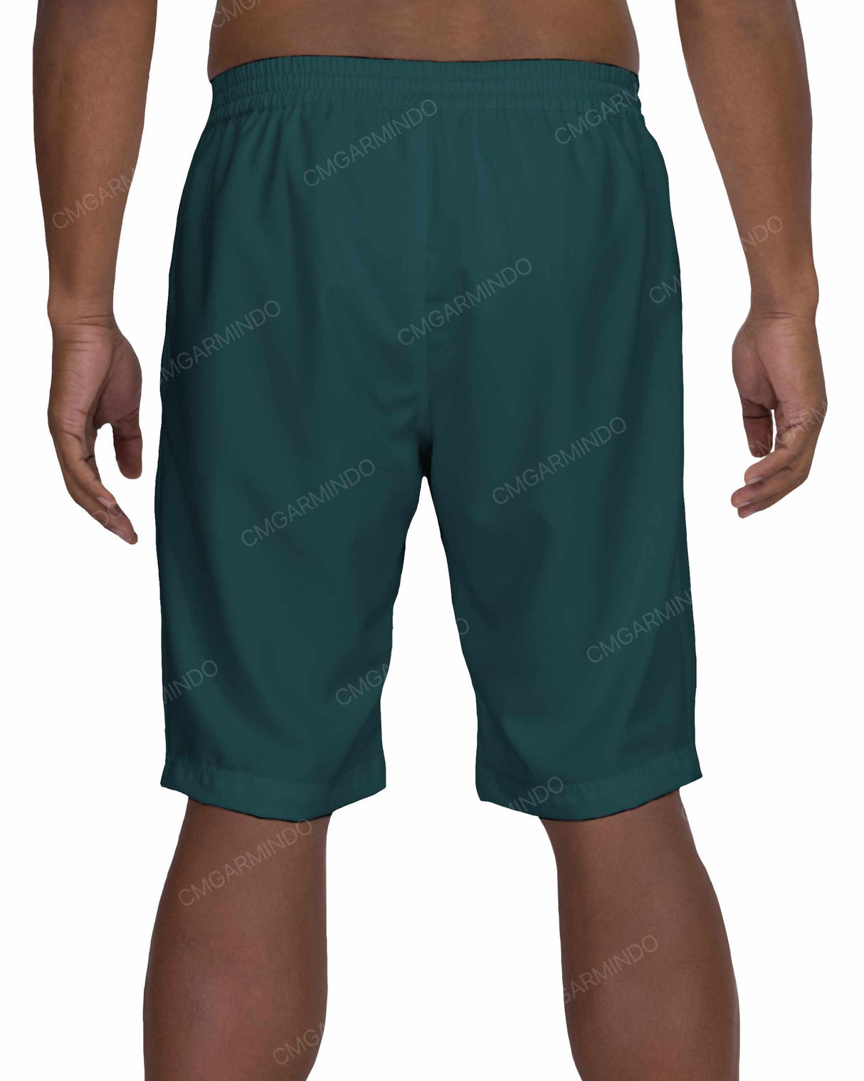 21" Elastic Waist Side Panel Swimshorts