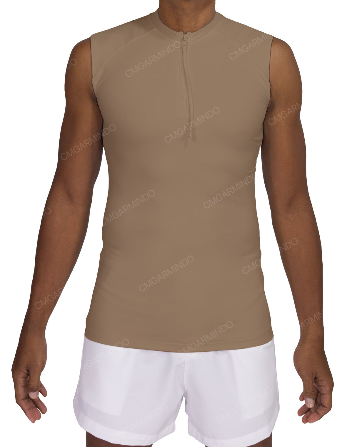 Sleeveless Raglan Rashguard Top