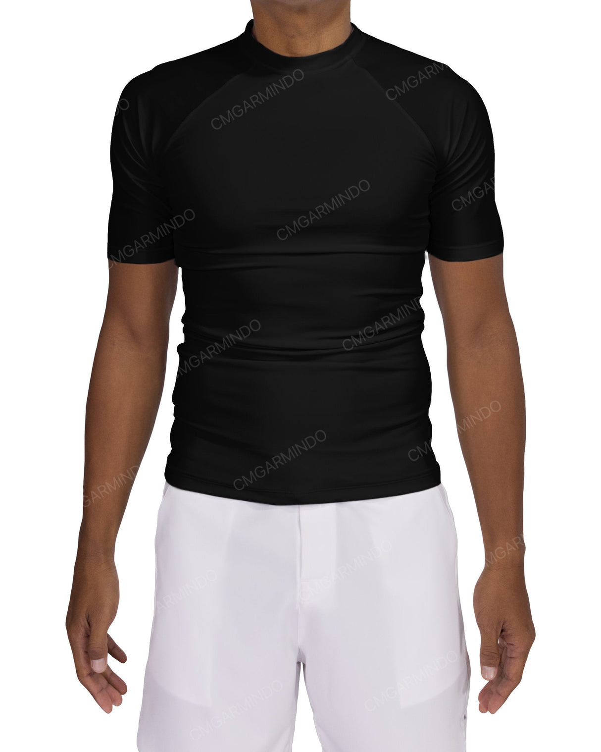 Short Sleeve Raglan Rashguard Top