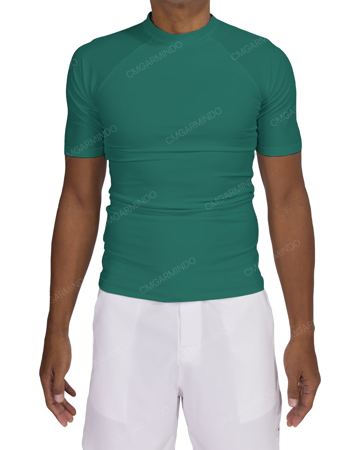 Short Sleeve Raglan Rashguard Top