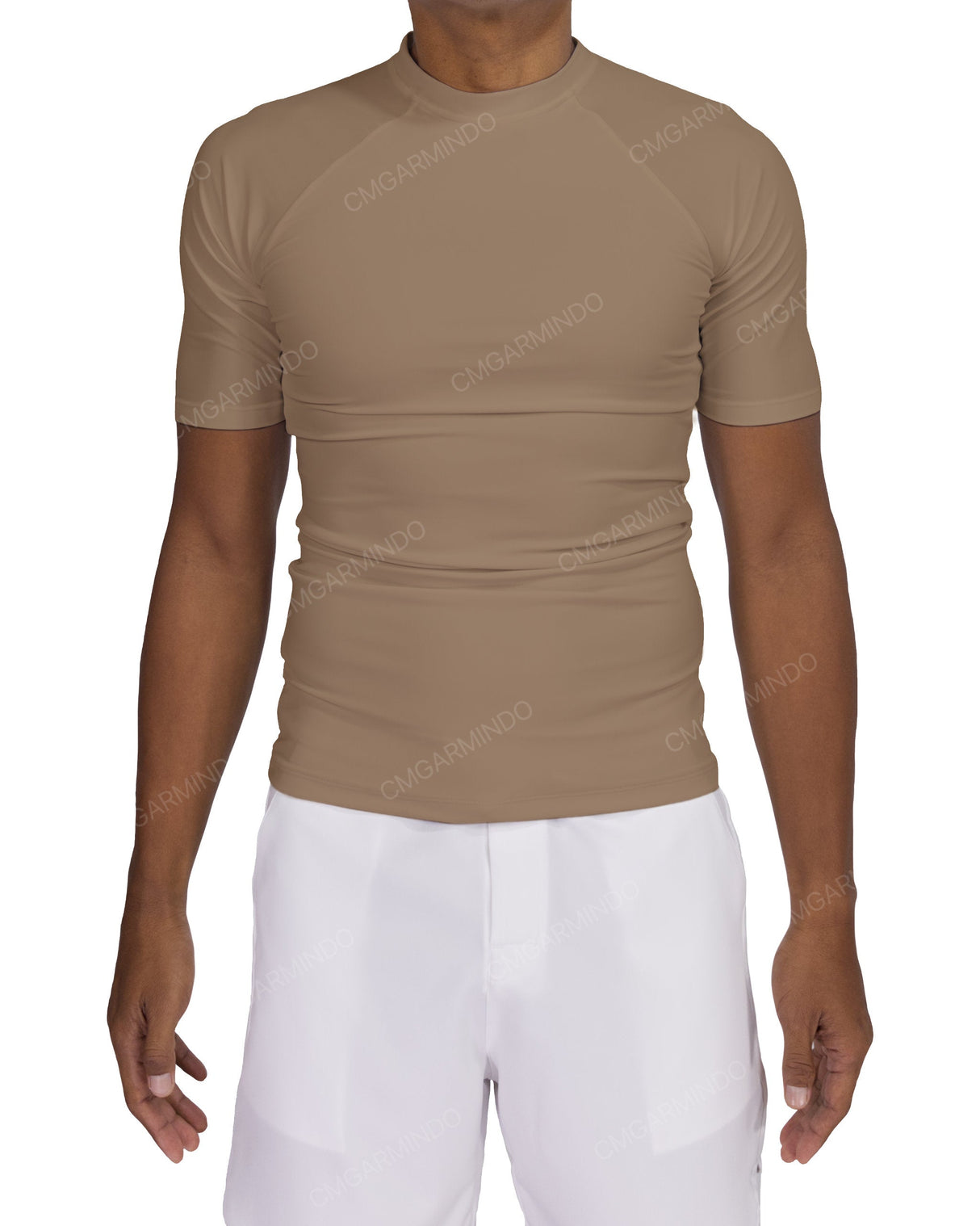 Short Sleeve Raglan Rashguard Top