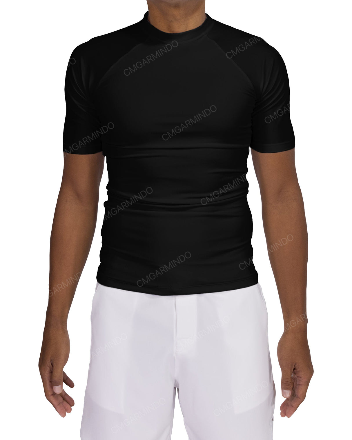 Short Sleeve Raglan Rashguard Top
