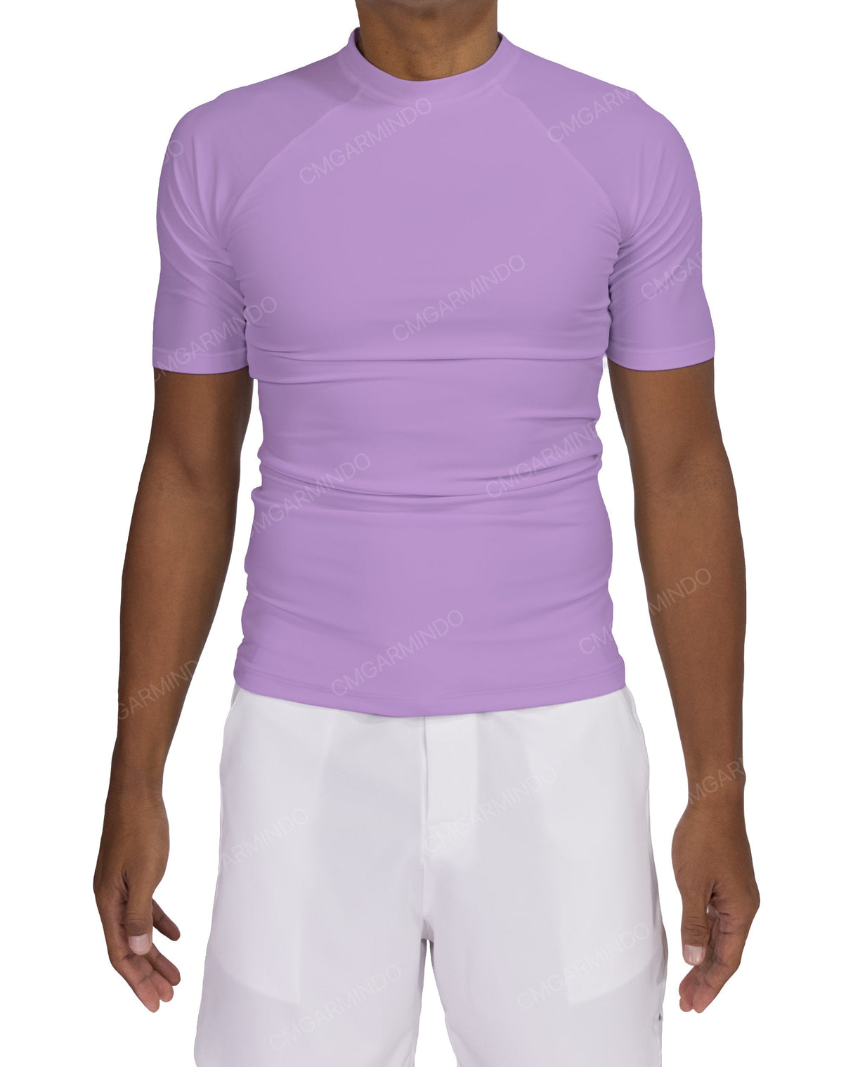 Short Sleeve Raglan Rashguard Top