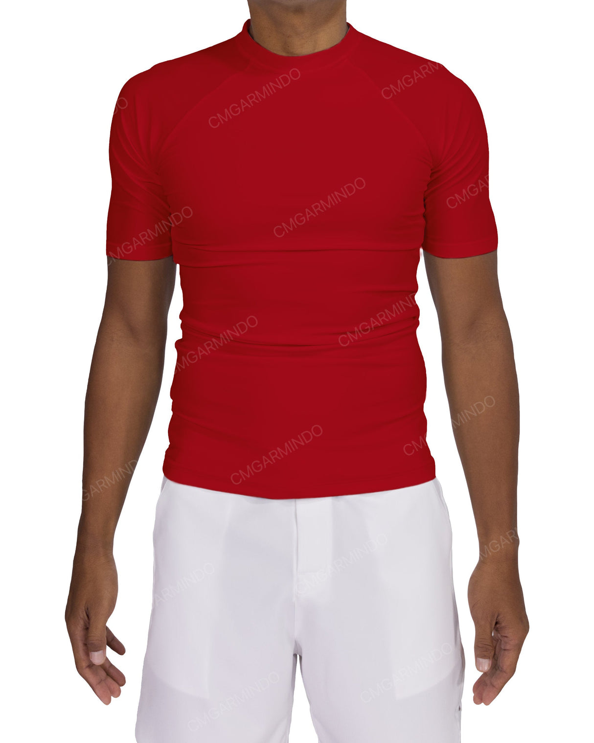 Short Sleeve Raglan Rashguard Top
