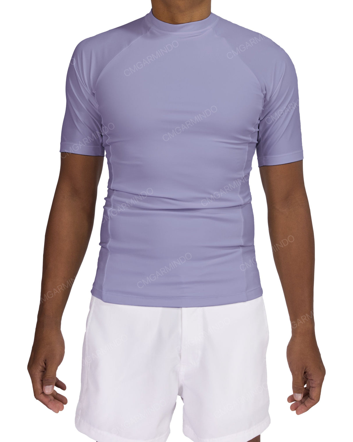 Short Sleeve Raglan Panel Rashguard Top