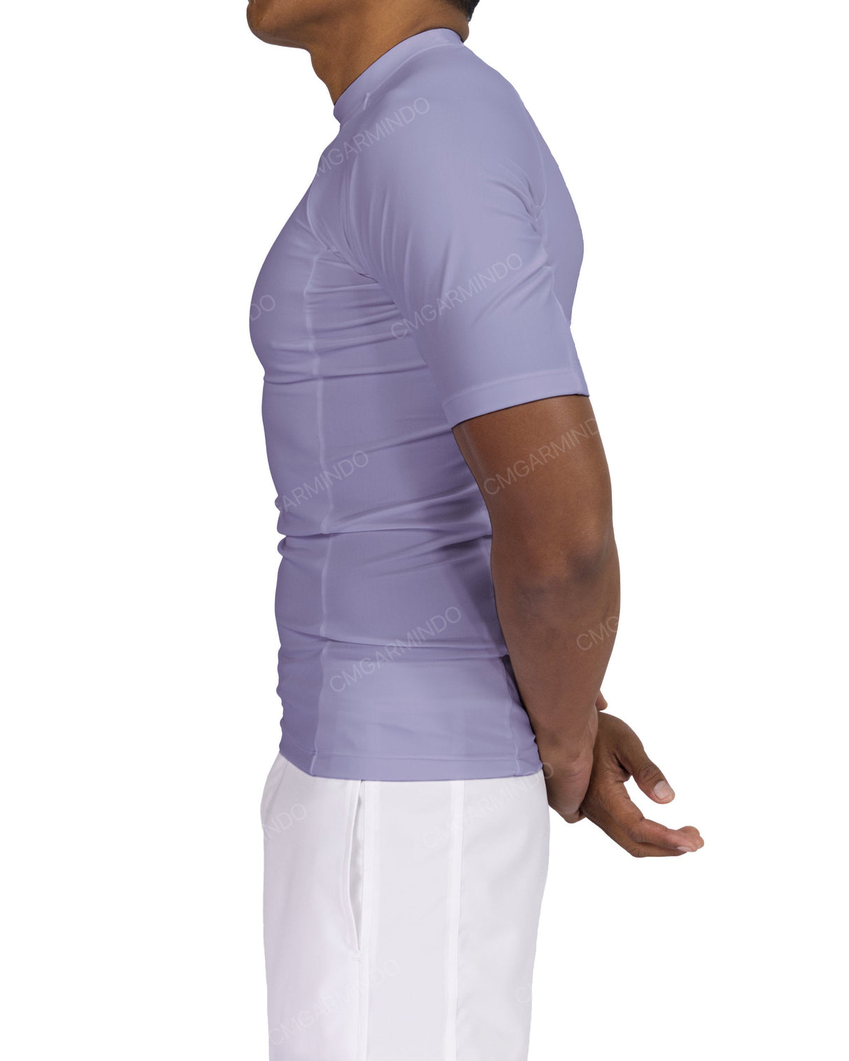 Short Sleeve Raglan Panel Rashguard Top