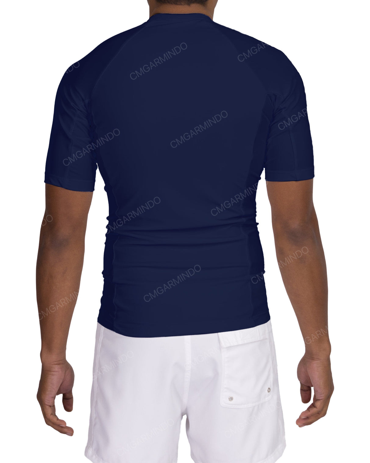 Short Sleeve Raglan Panel Rashguard Top