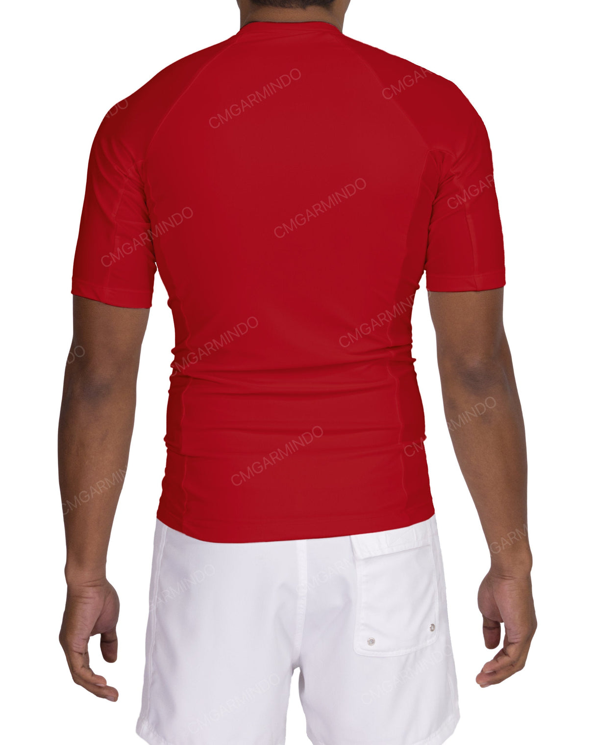 Short Sleeve Raglan Panel Rashguard Top