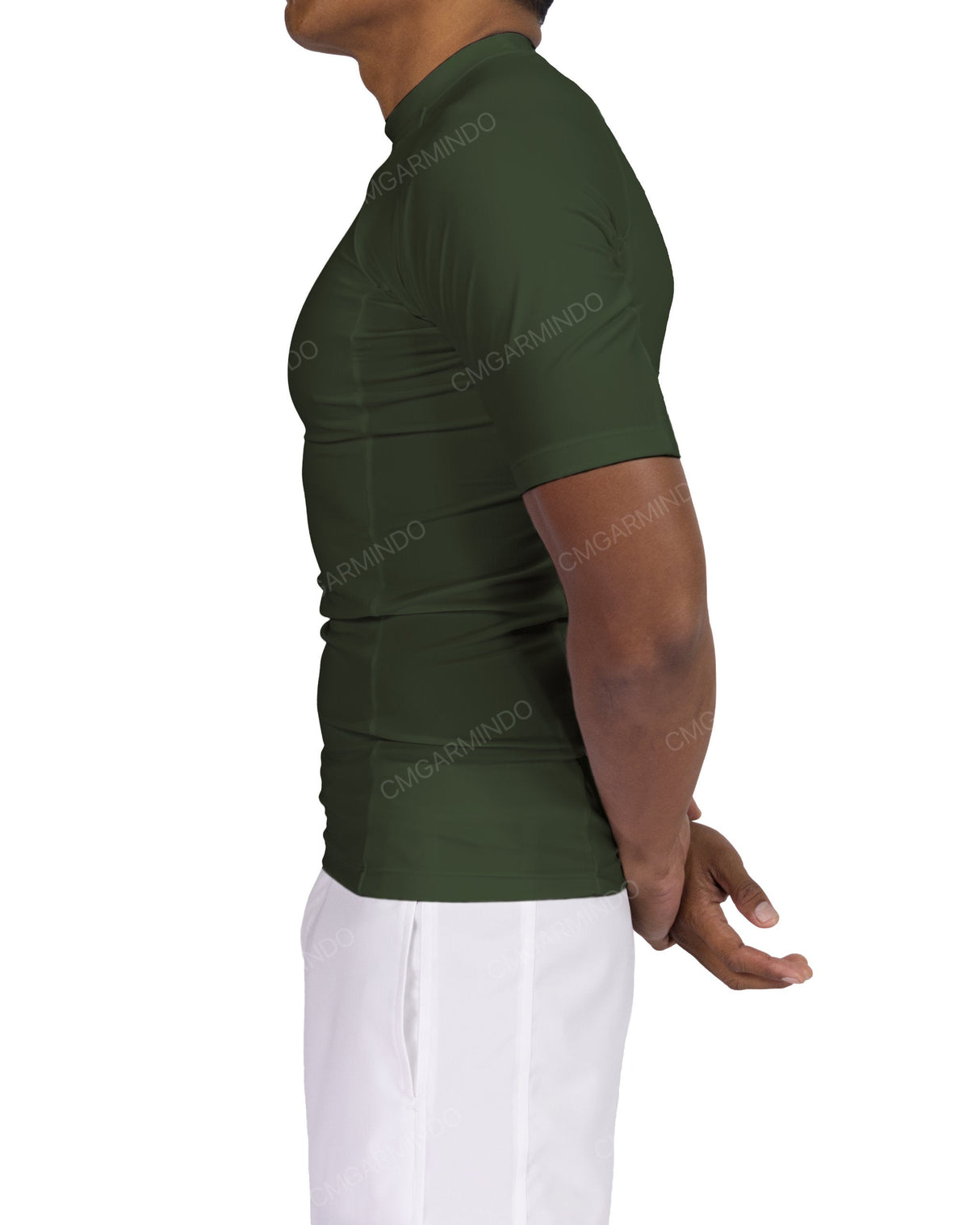 Short Sleeve Raglan Panel Rashguard Top