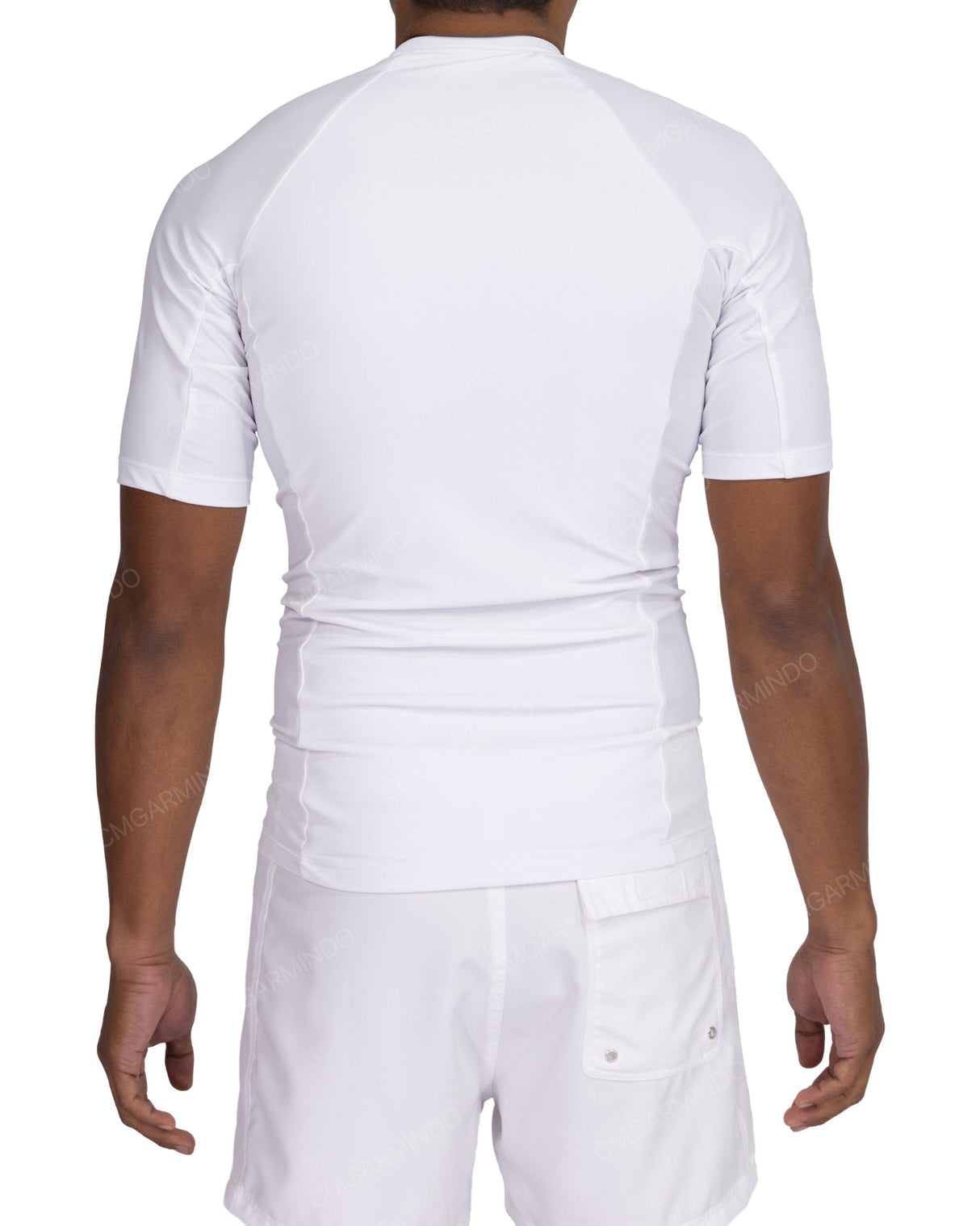 Short Sleeve Raglan Panel Rashguard Top