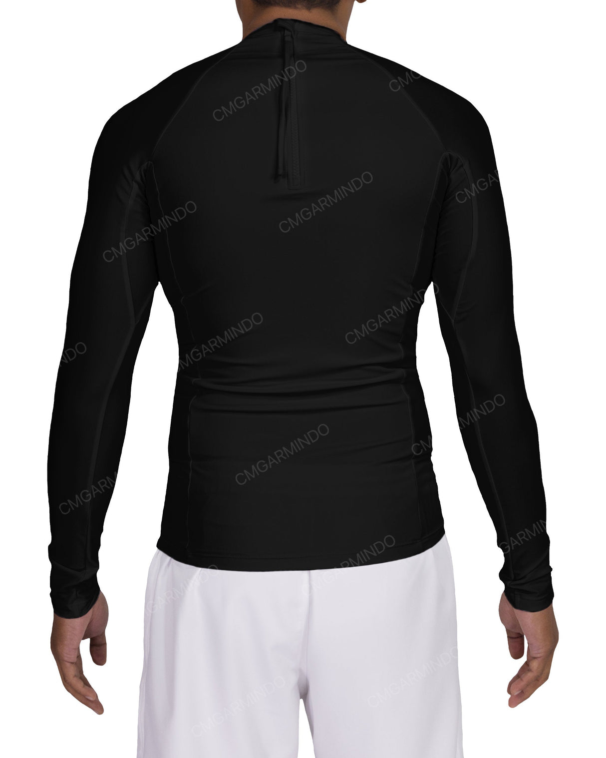 Long Sleeve Raglan Panel Rashguard Top