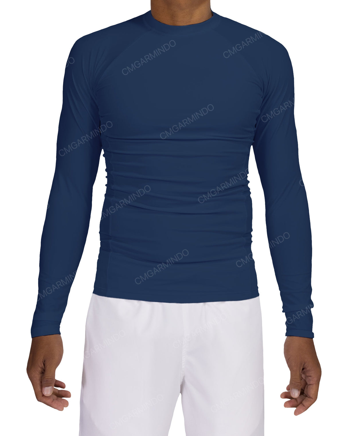 Long Sleeve Raglan Panel Rashguard Top