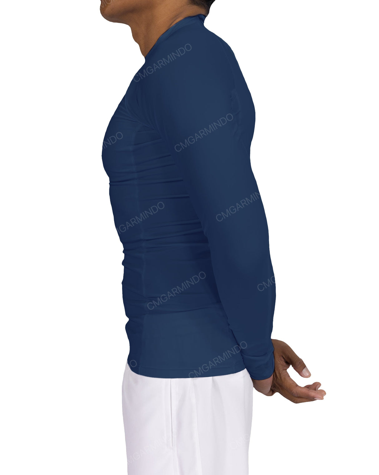 Long Sleeve Raglan Panel Rashguard Top