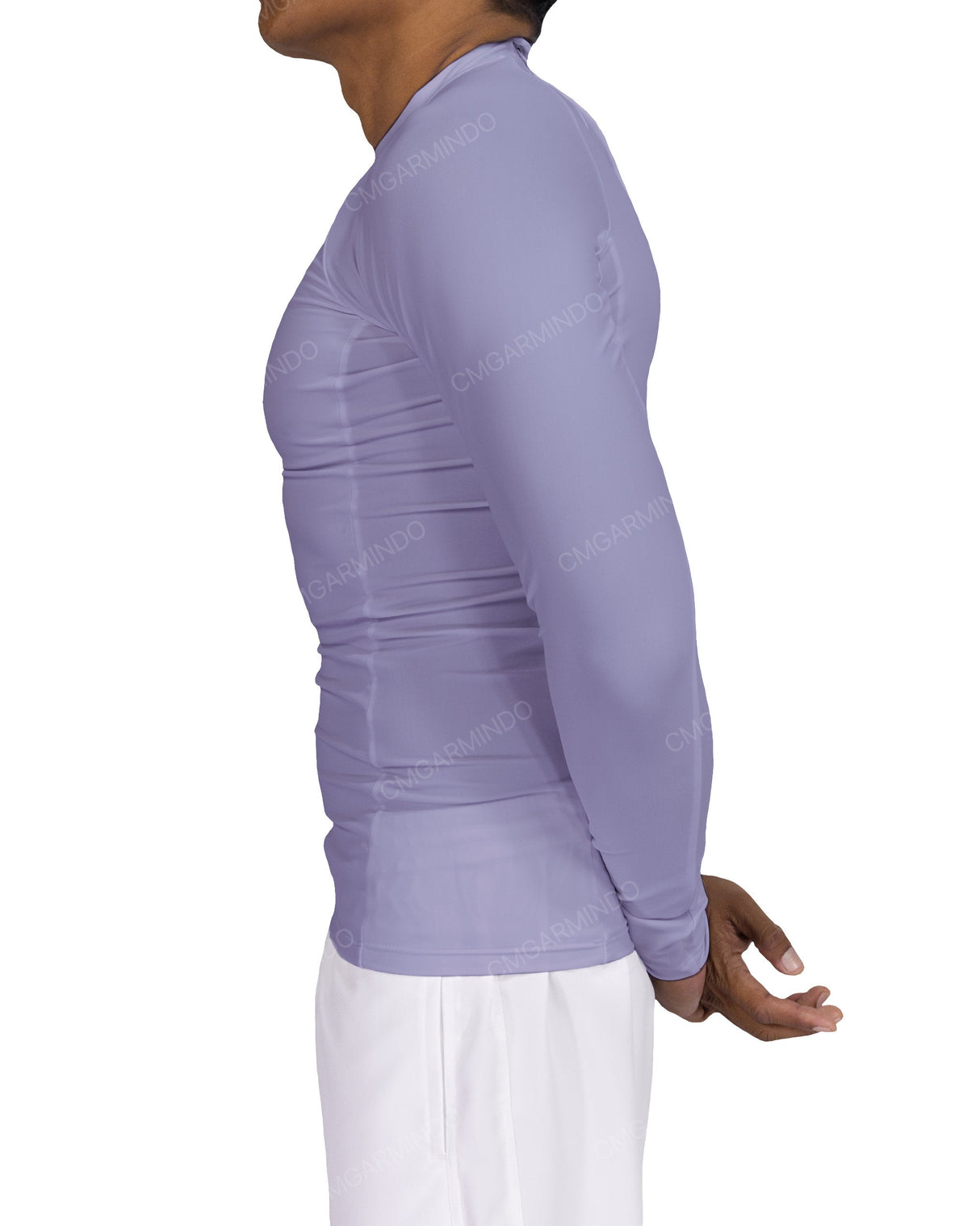 Long Sleeve Raglan Panel Rashguard Top