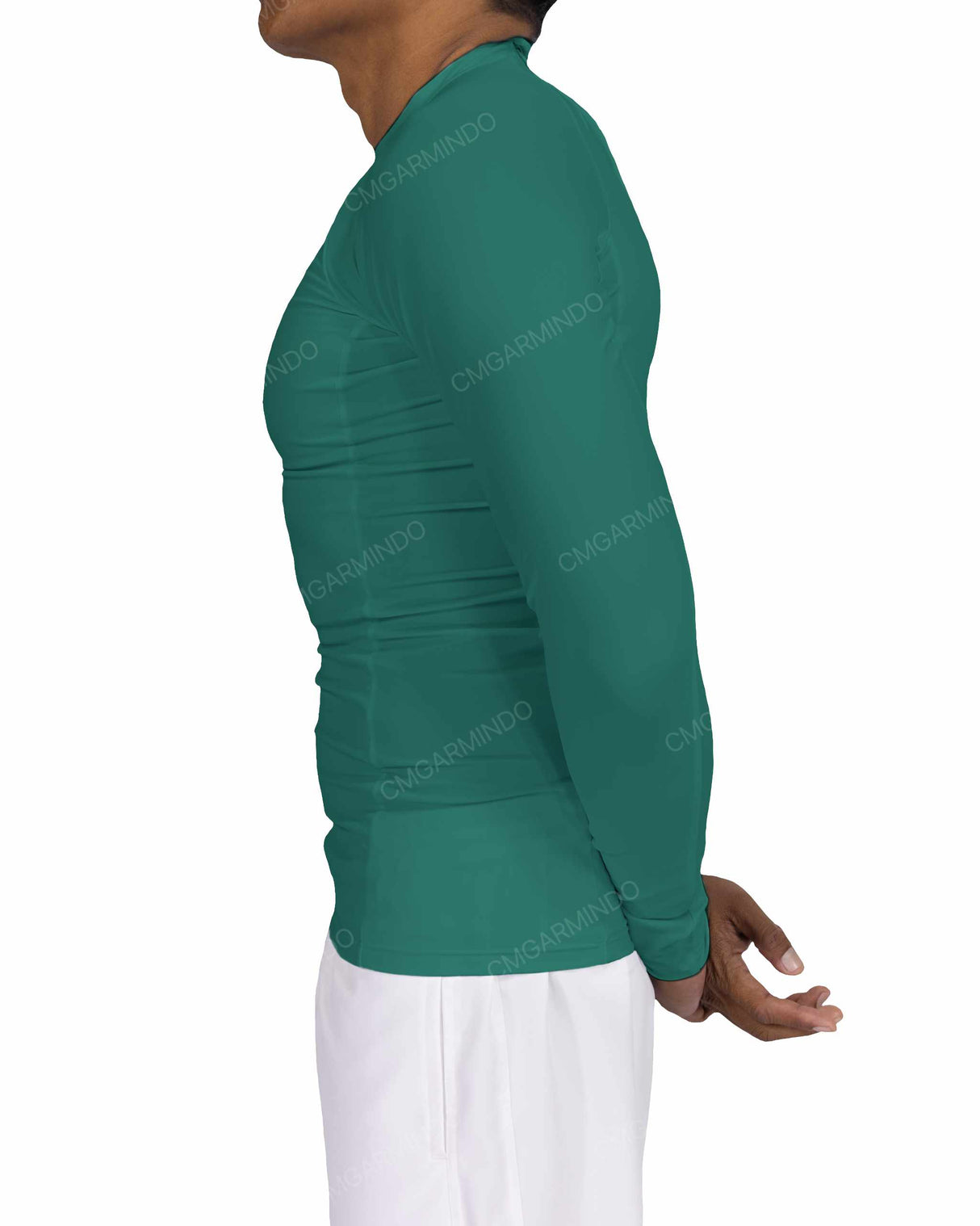 Long Sleeve Raglan Panel Rashguard Top
