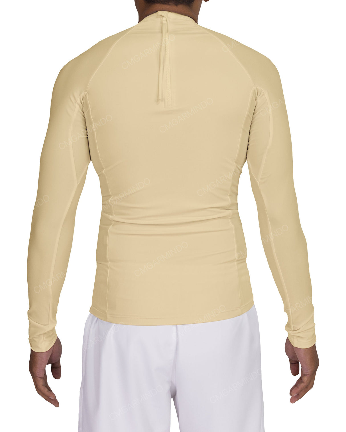 Long Sleeve Raglan Panel Rashguard Top