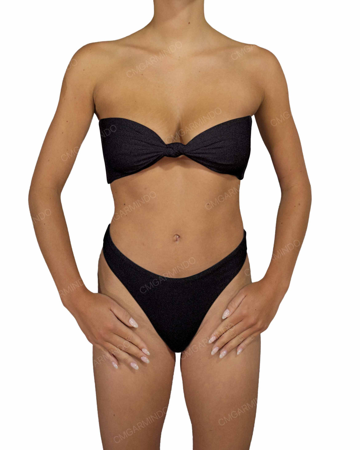 Low Front High Waist Bottom