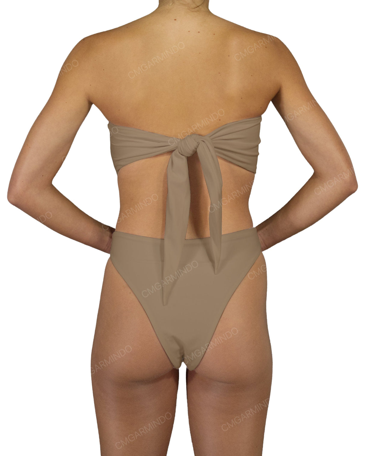 Low Front High Waist Bottom