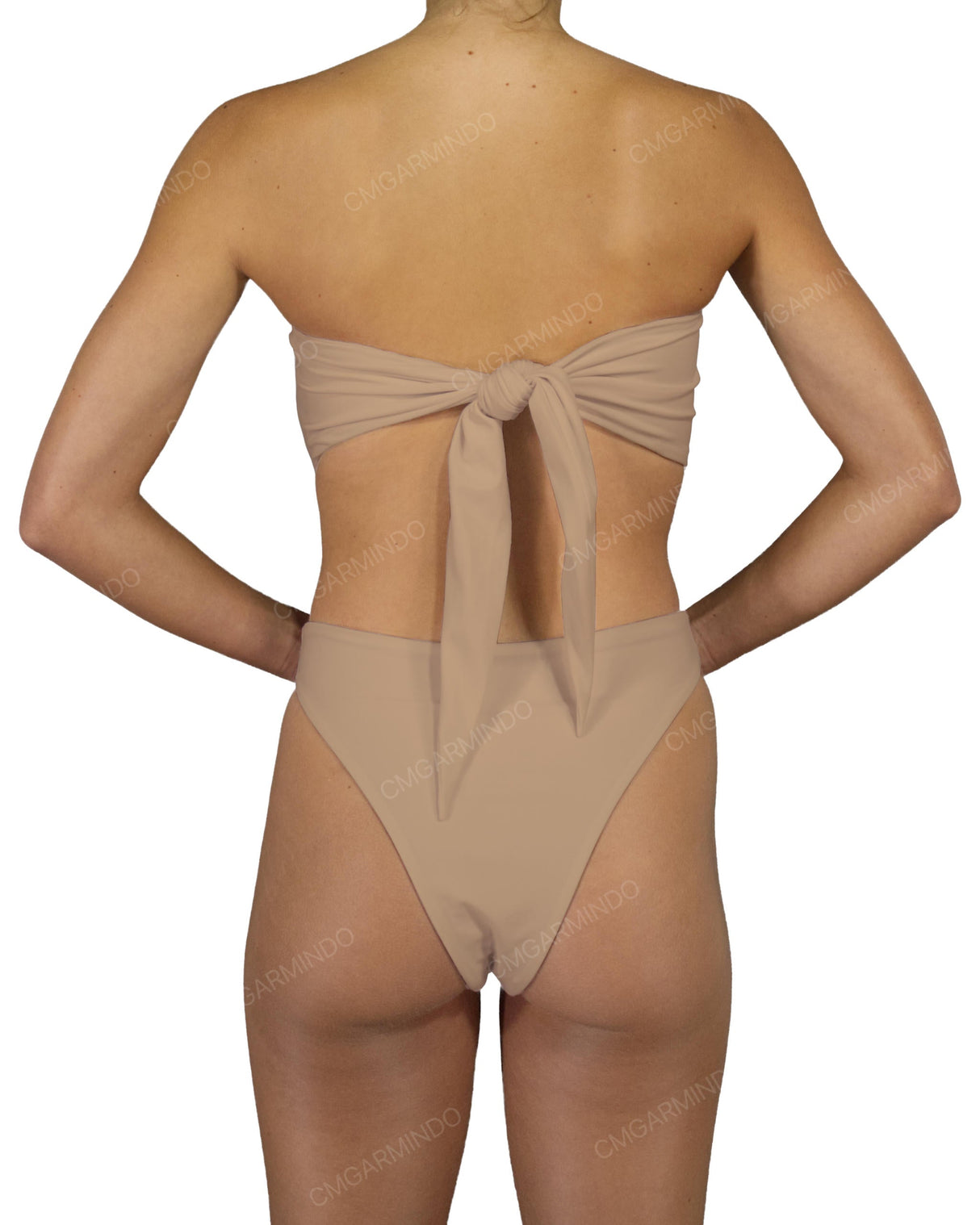 Low Front High Waist Bottom