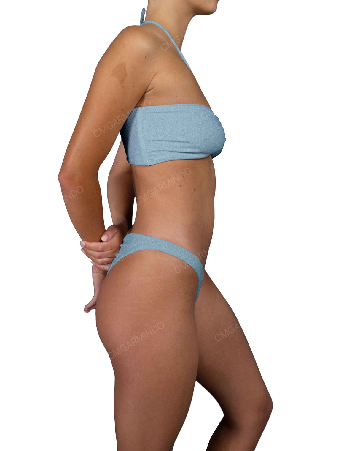 Scrunched Back Low Front Bottom