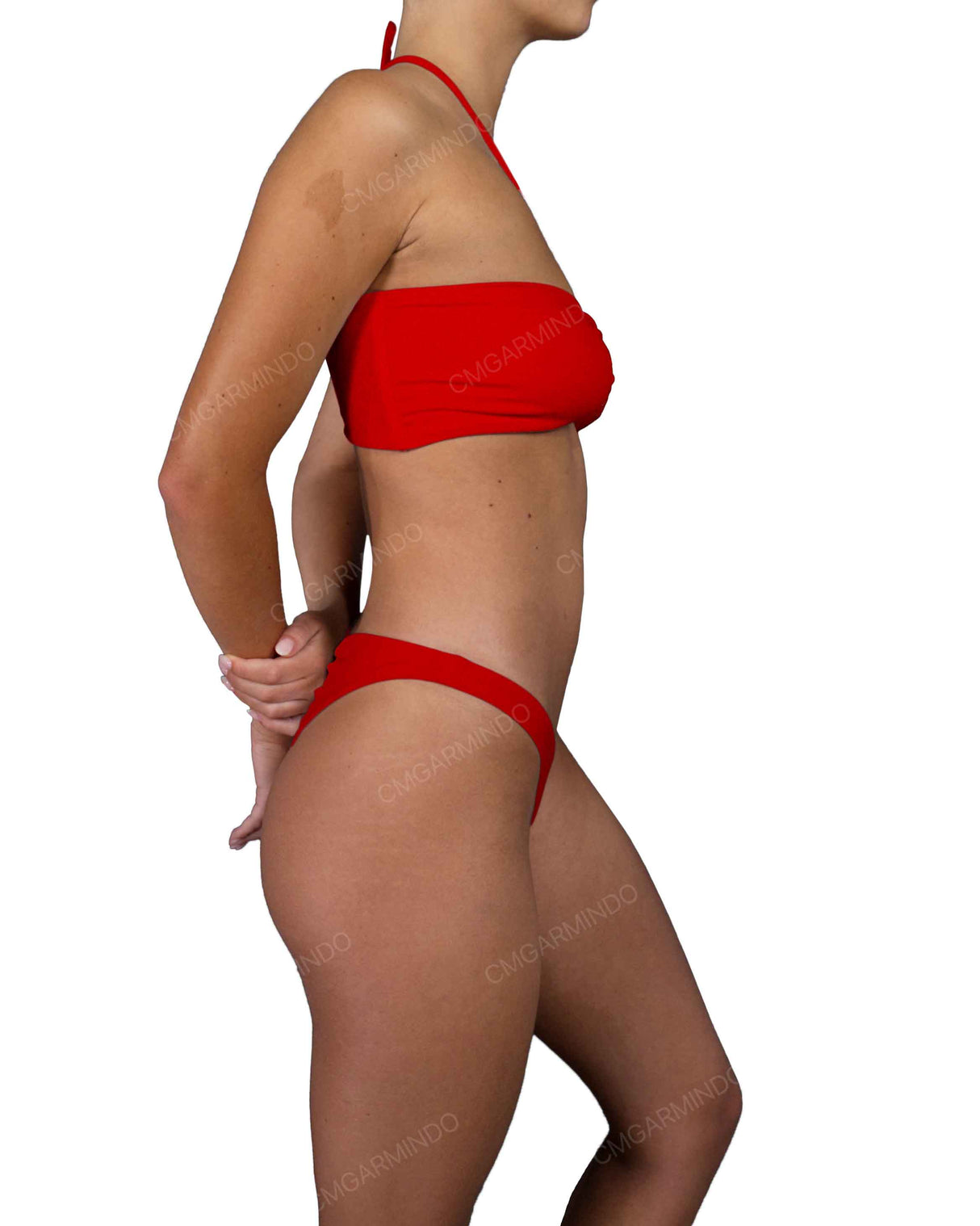 Scrunched Back Low Front Bottom