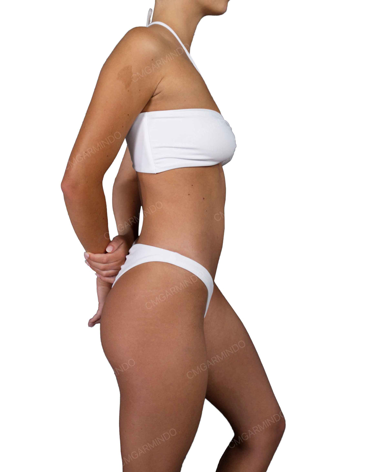 Scrunched Back Low Front Bottom