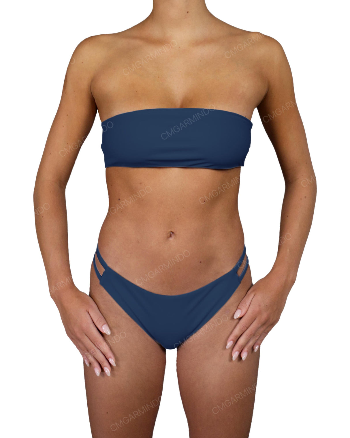 Double Side Strap Low Waist Bottom