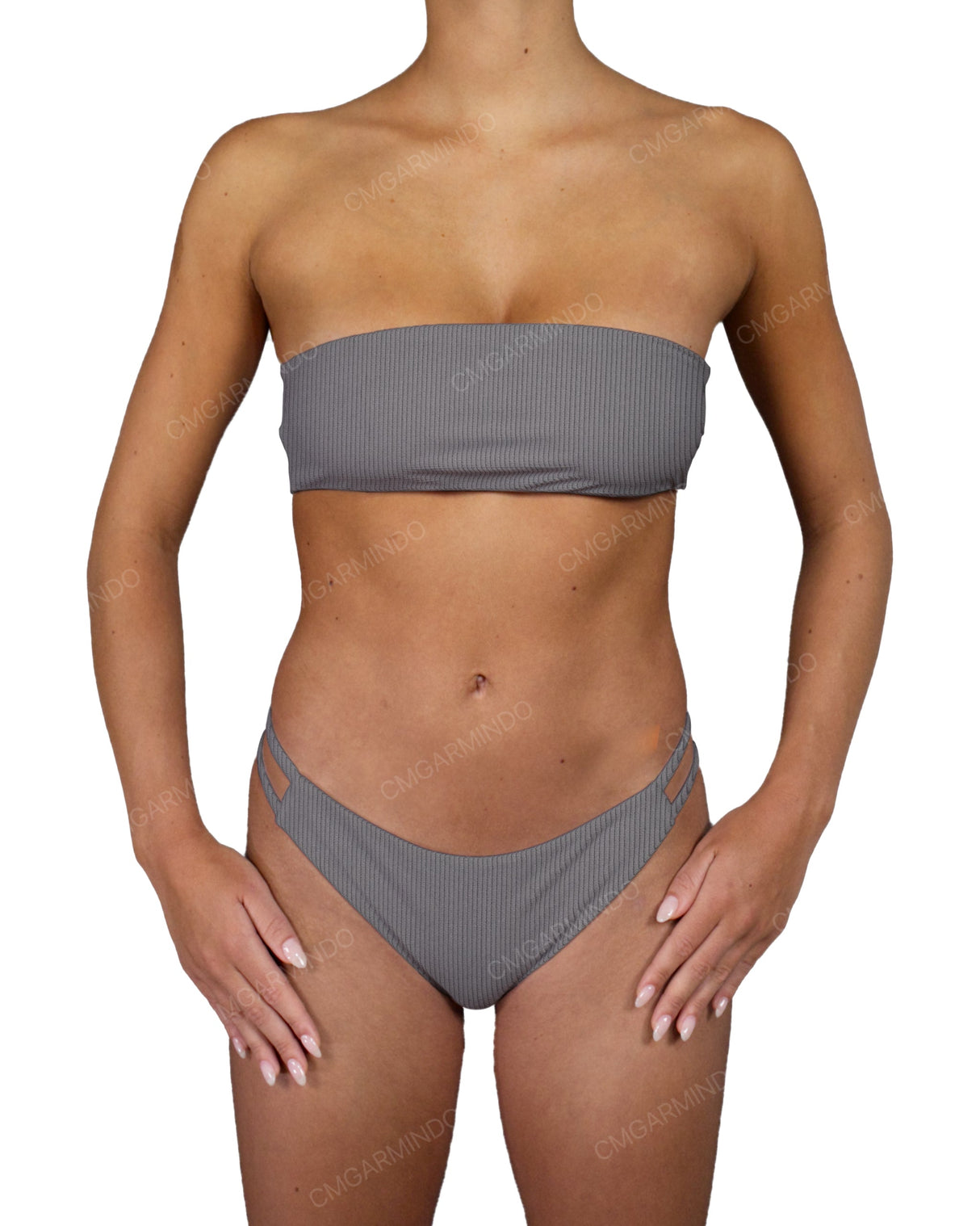 Double Side Strap Low Waist Bottom