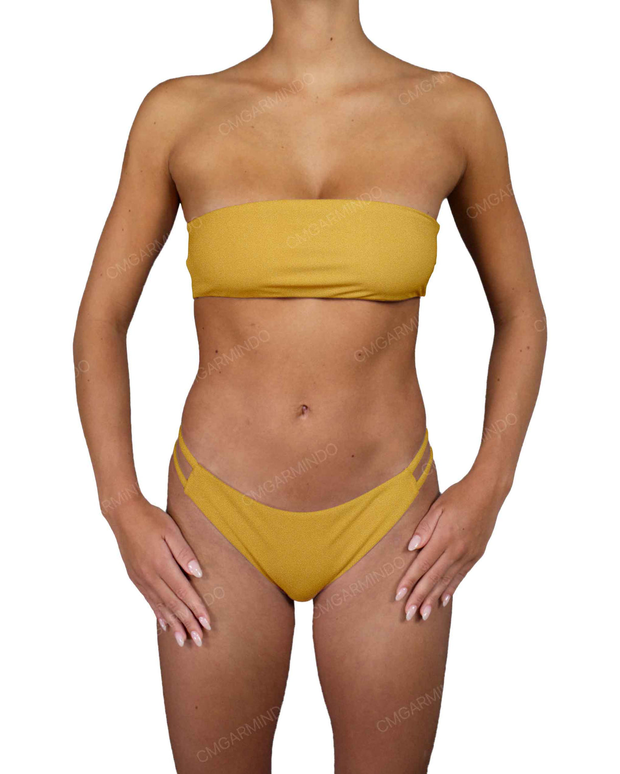 Double Side Strap Low Waist Bottom