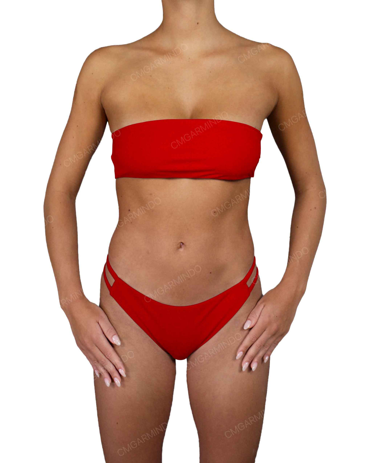 Double Side Strap Low Waist Bottom