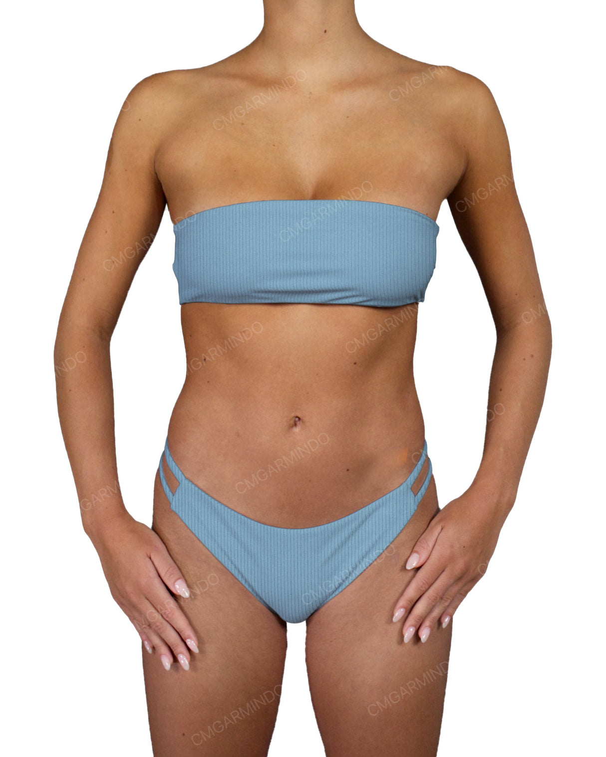 Double Side Strap Low Waist Bottom