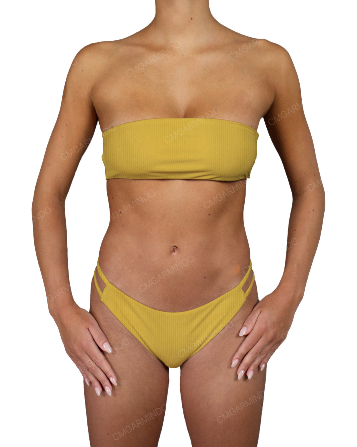 Double Side Strap Low Waist Bottom