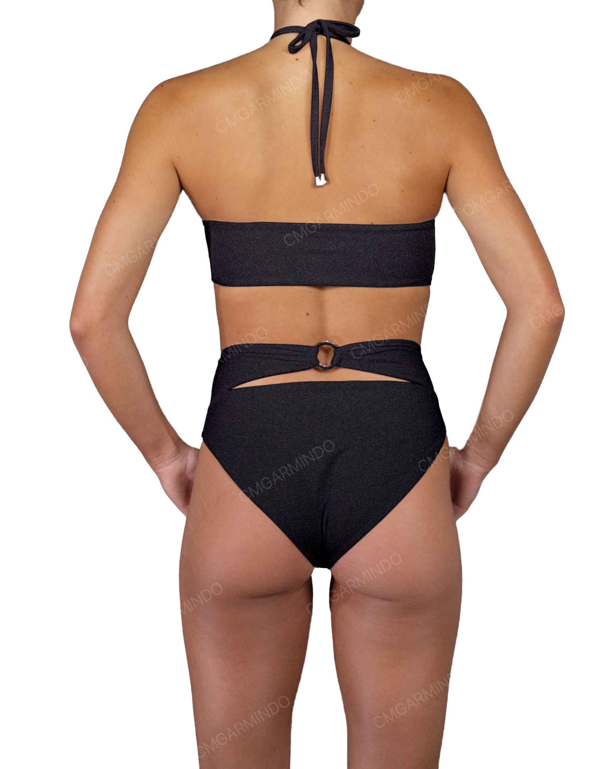Back Ring High Waist Bottom