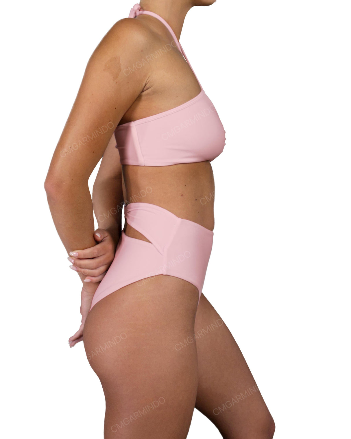 Back Ring High Waist Bottom