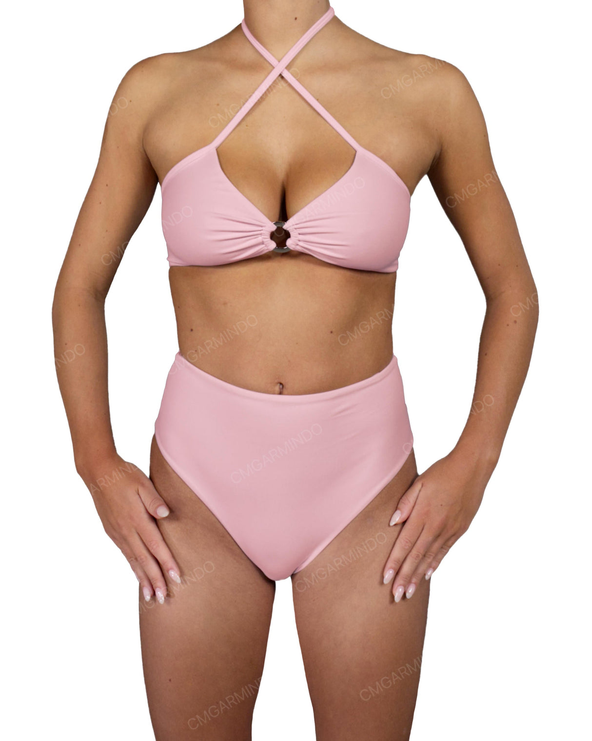 Back Ring High Waist Bottom